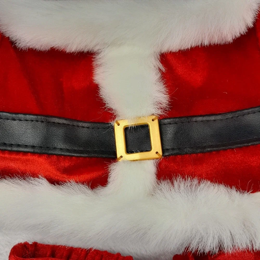 Build A Bear Workshop Santa Claus Outfit Suit Clothes Christmas Costume BABW